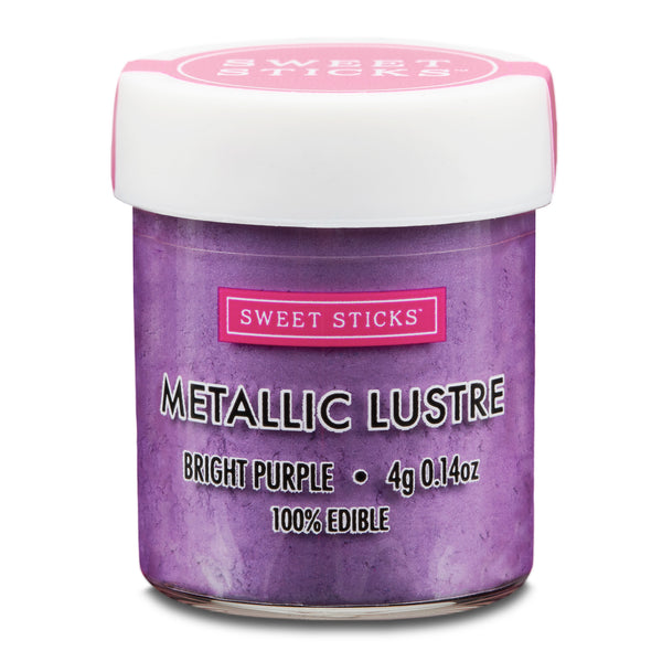 Bright Purple Lustre Dust 4g (Sweet Sticks)