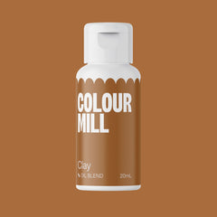 Oil Based Colouring 20ml Clay