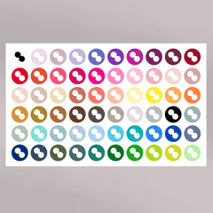 Colour Mill Oil Blend 20ml Bottle Stickers