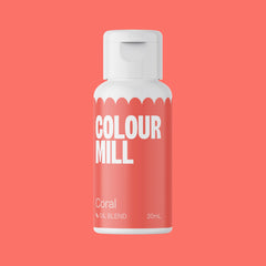 Oil Based Colouring 20ml Coral