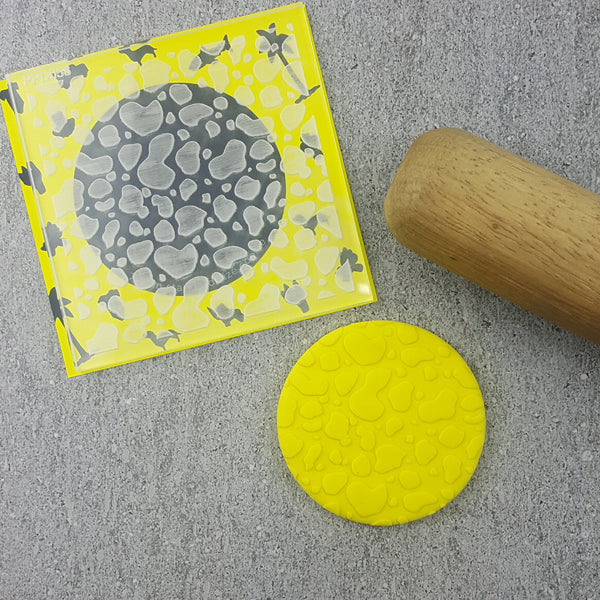 Cow Print Pattern Plate