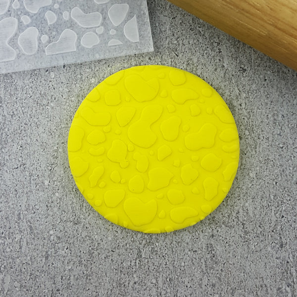 Cow Print Pattern Plate