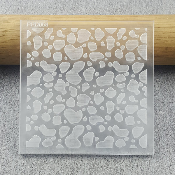 Cow Print Pattern Plate