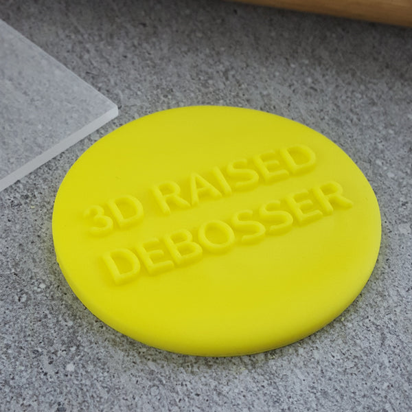 Custom Text Embosser/ Debosser