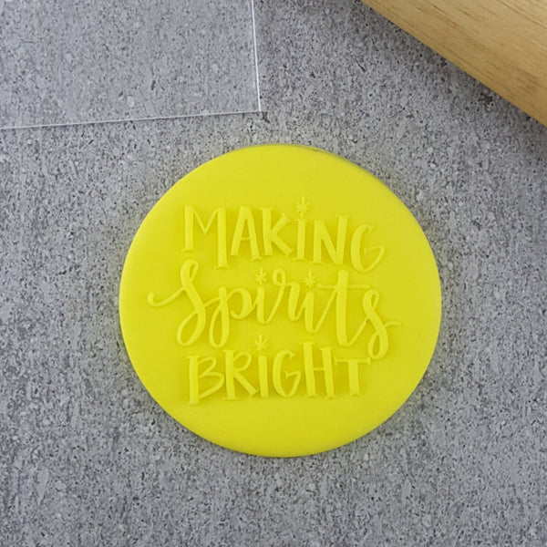 Making Spirits Bright Debosser