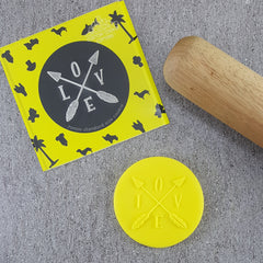 Love With Arrows Debosser