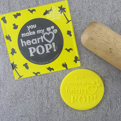 You Make My Heart Pop Debosser