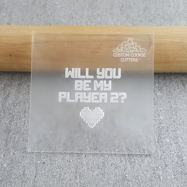 Will You Be My Player 2 Debosser