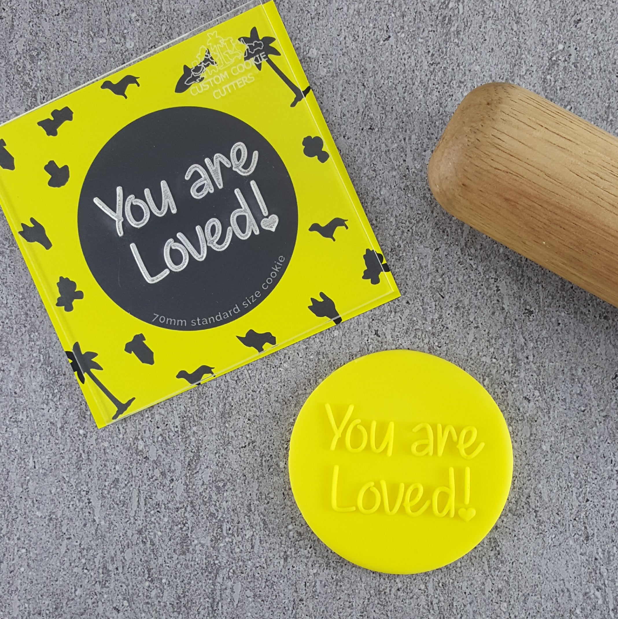 You Are Loved Debosser