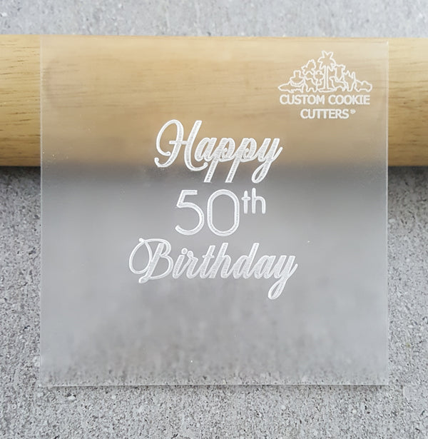 Happy (YEAR) Birthday Debosser