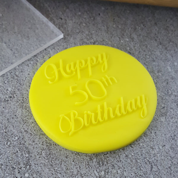 Happy (YEAR) Birthday Debosser