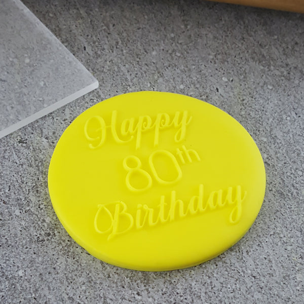 Happy (YEAR) Birthday Debosser