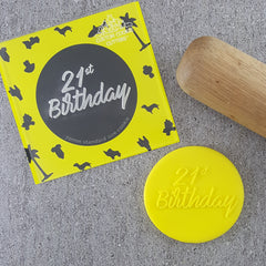 21st Birthday Debosser