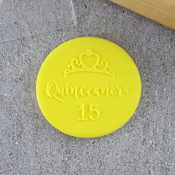 Quinceanera 15 Debosser