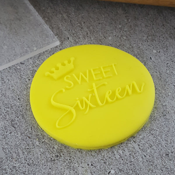 Sweet Sixteen Debosser