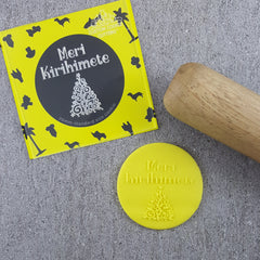 Meri Kirihimete (Merry Christmas in Maori) Debosser