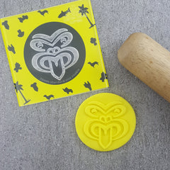 Maori Tiki Face Debosser
