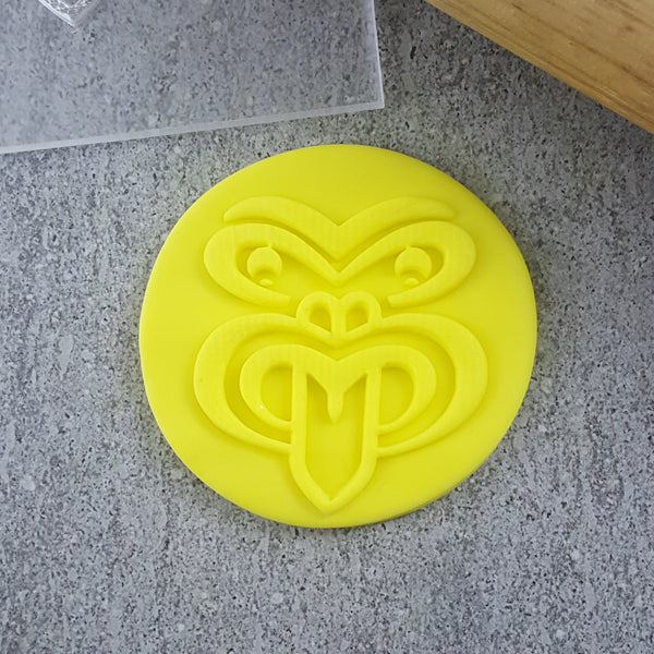 Maori Tiki Face Debosser
