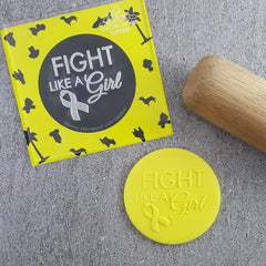 Fight Like A Girl Debosser