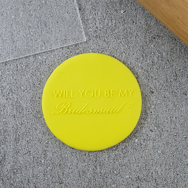 Will You Be My Bridesmaid? Debosser