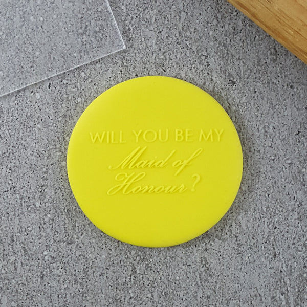 Will You Be My Maid Of Honour? Debosser