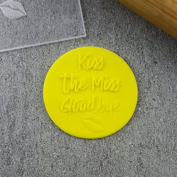 Kiss The Miss Goodbye Debosser
