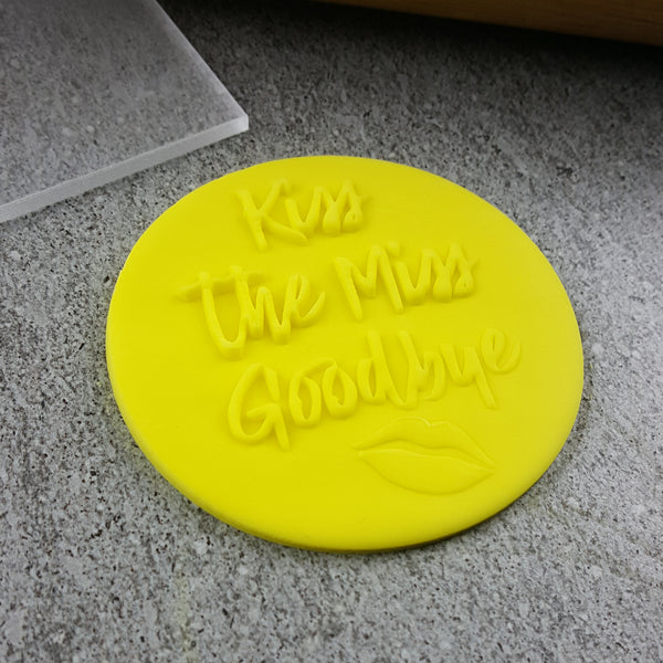 Kiss The Miss Goodbye Debosser