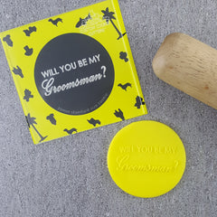 Will You Be My Groomsman? Debosser