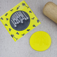 Merry Christmas (Baubles) Debosser