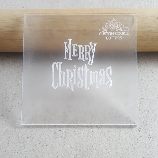 Merry Christmas V2 Debosser