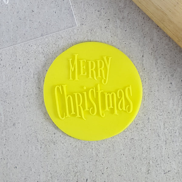 Merry Christmas V2 Debosser