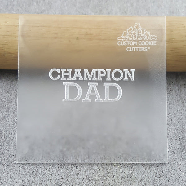 Champion Dad Debosser