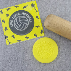 Live Love Netball Debosser