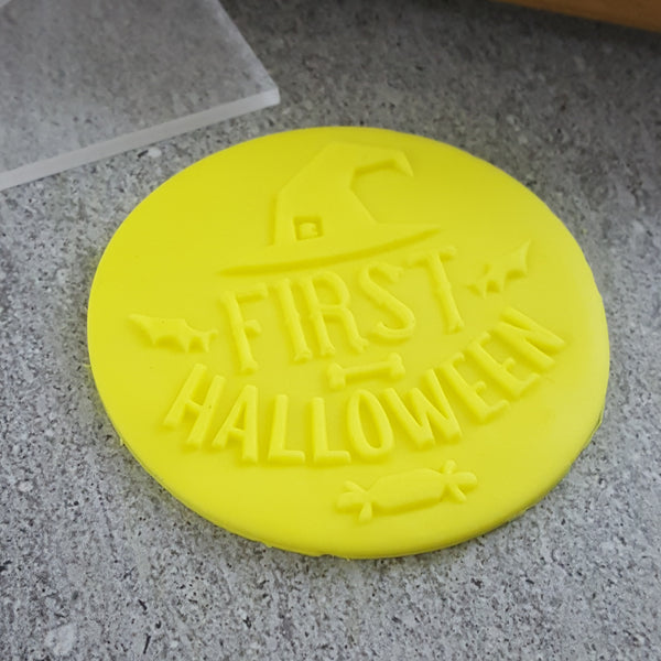First Halloween Debosser