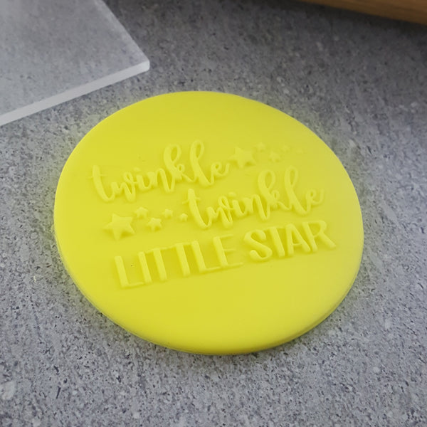 Twinkle Twinkle Little Star Debosser