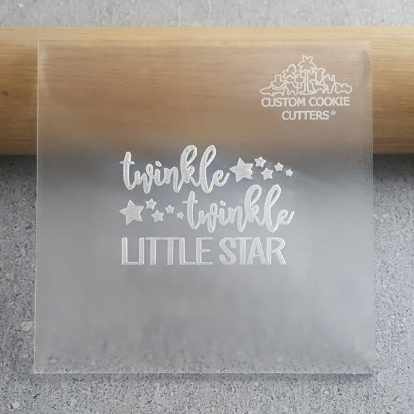 Twinkle Twinkle Little Star Debosser