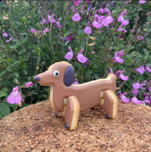 Dashshund 3D Standing Cookie Cutter