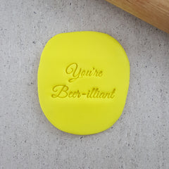 You're Beer-illiant Embosser