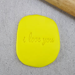 i love you Embosser