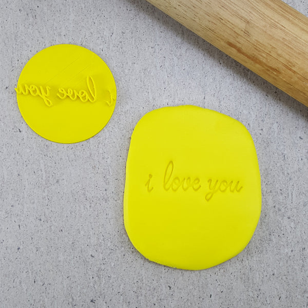 i love you Embosser