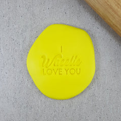I Wheelie Love You Embosser