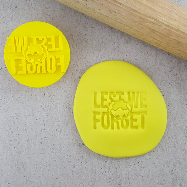 Lest We Forget Embosser