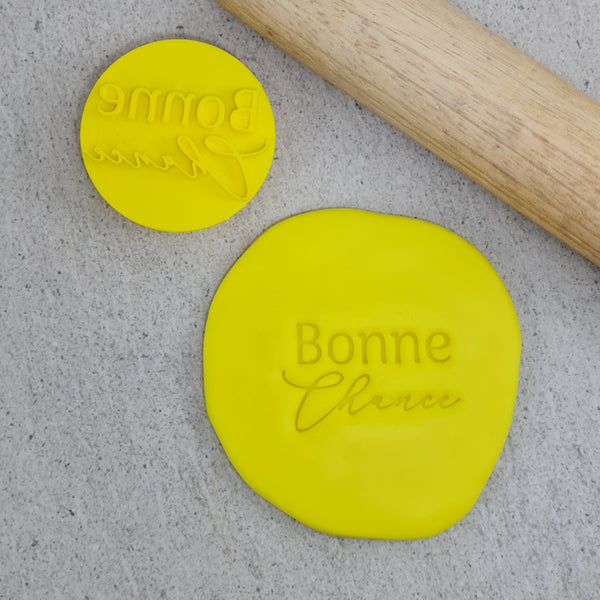 Bonne Chance (Good Luck) Embosser French