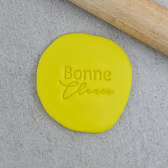 Bonne Chance (Good Luck) Embosser French