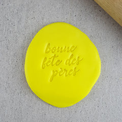 Bonne Fete Des Peres V3 Embosser French