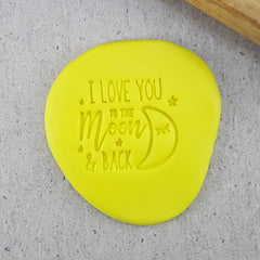 I love you to the moon & back Embosser