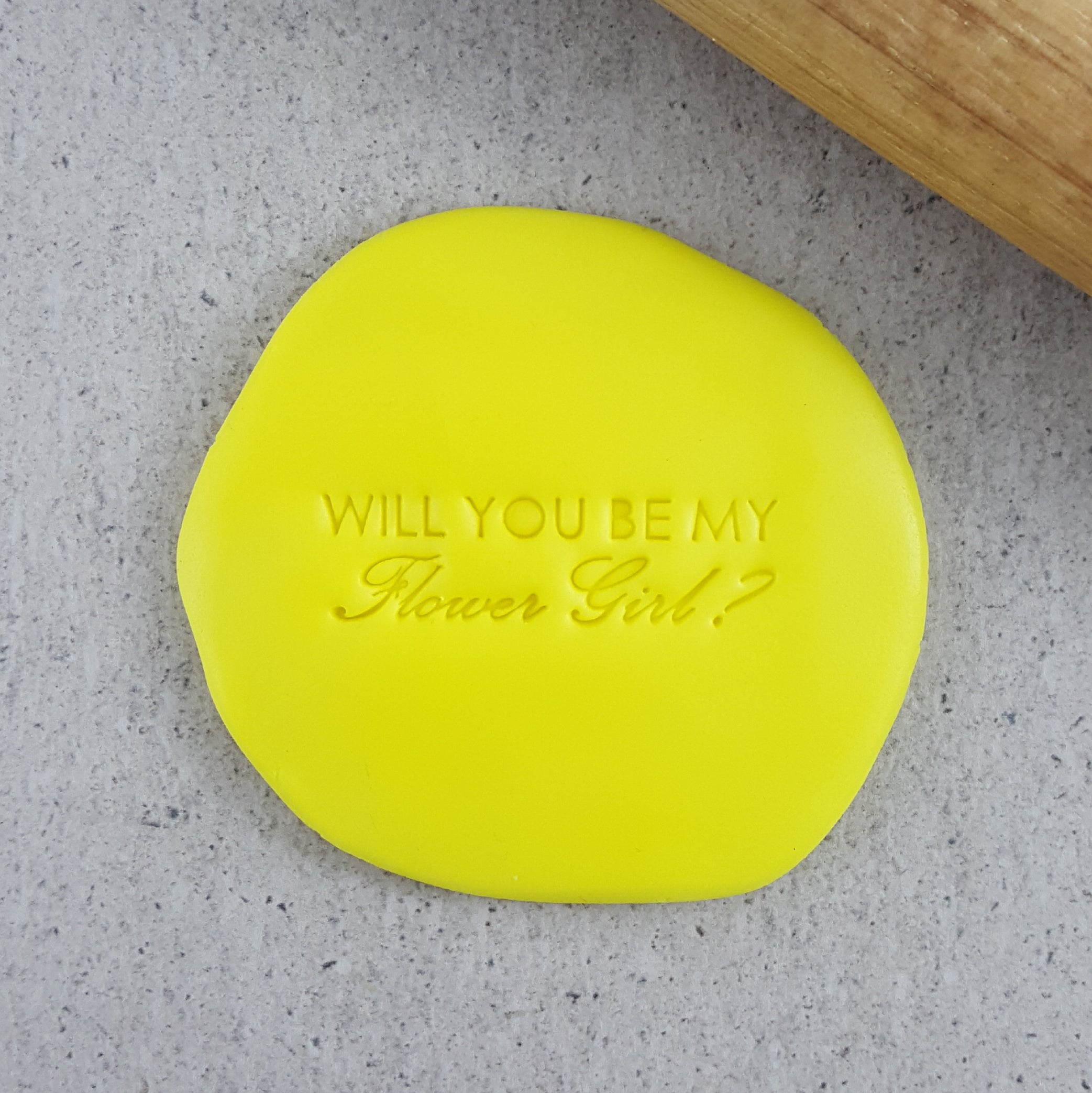 Will You Be My Flower Girl? Embosser