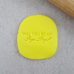 Will You Be My Page Boy? Embosser