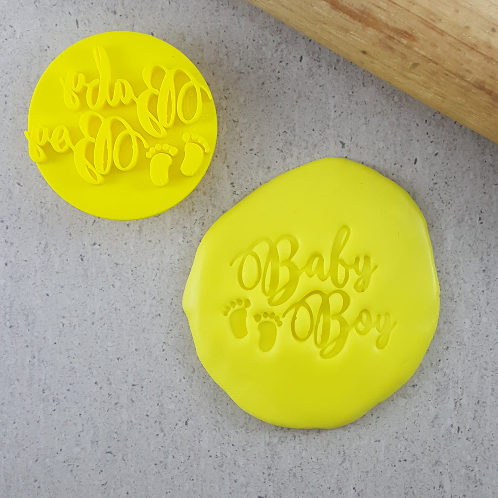 Baby Boy Embosser Custom Cookie Cutters
