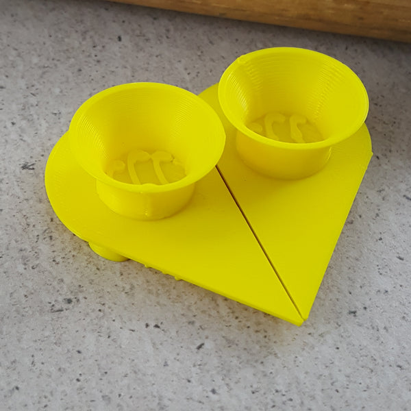 Flowers Heart Frame Embosser